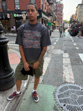 CHARCOAL "MATRIX" TEE