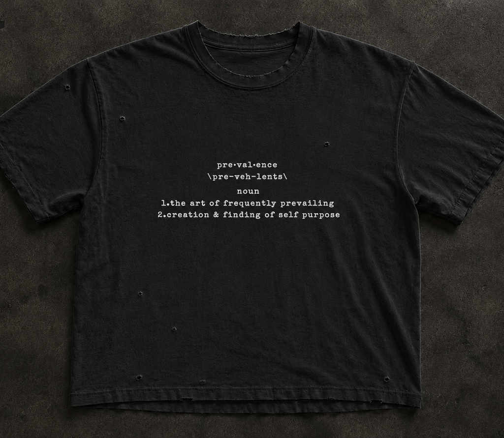 BLACK DEFINTION TEE