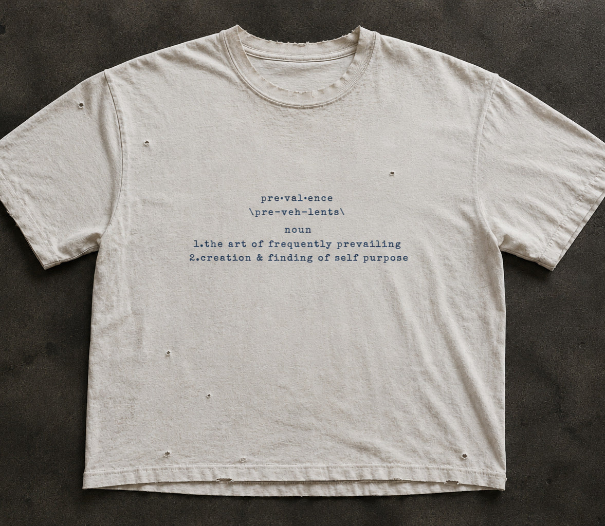 WHITE DEFINITION TEE