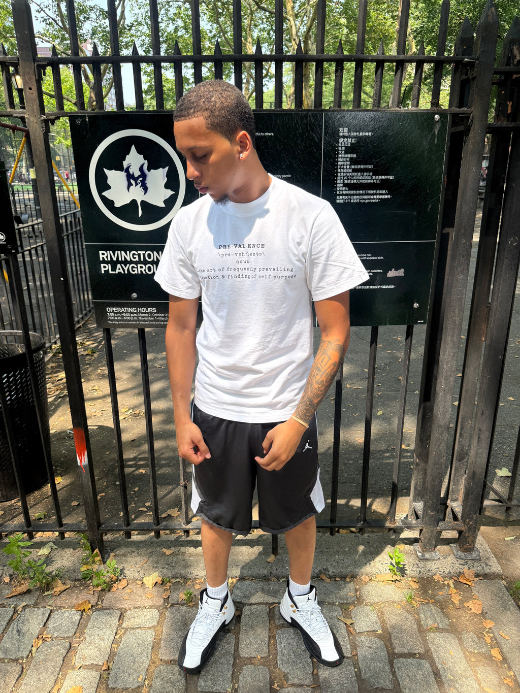 WHITE DEFINITION TEE